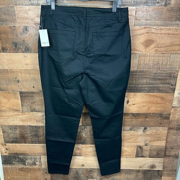 Bar lll Essentials Jeans Deep Black Zip Fly Button Closure 5 Pockets Size 14 - Picture 8 of 13